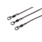 Korda Kable Leadcore Leader Ring Swivel Gravel 50cm